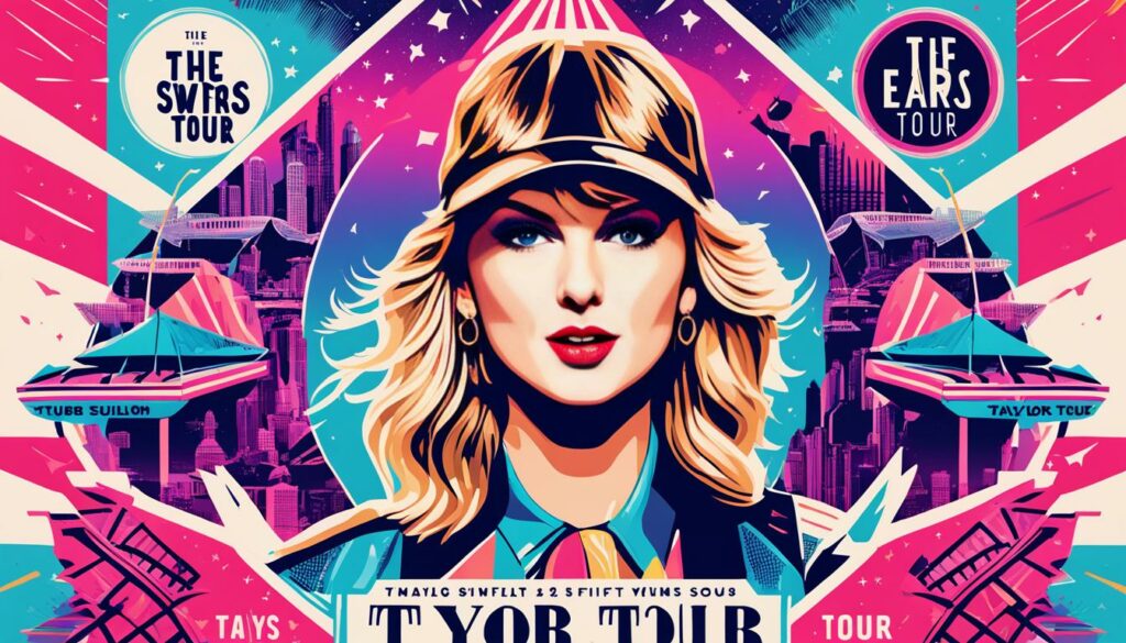 taylor swift the eras tour poster